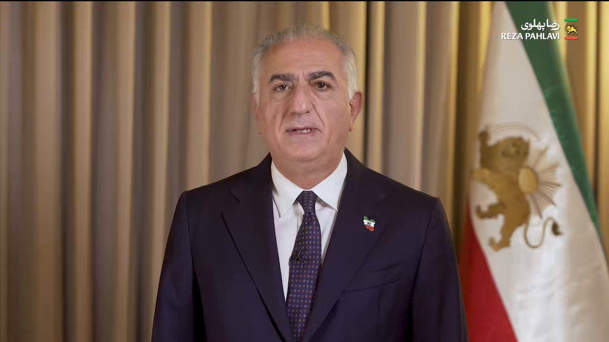 @Reza Pahlavi: My dear compatriots,
Moments of destiny lie ahead of us.
The aid that the President of the United States promised to the brave people of Iran has now arrived. This is a humanitarian intervention; an