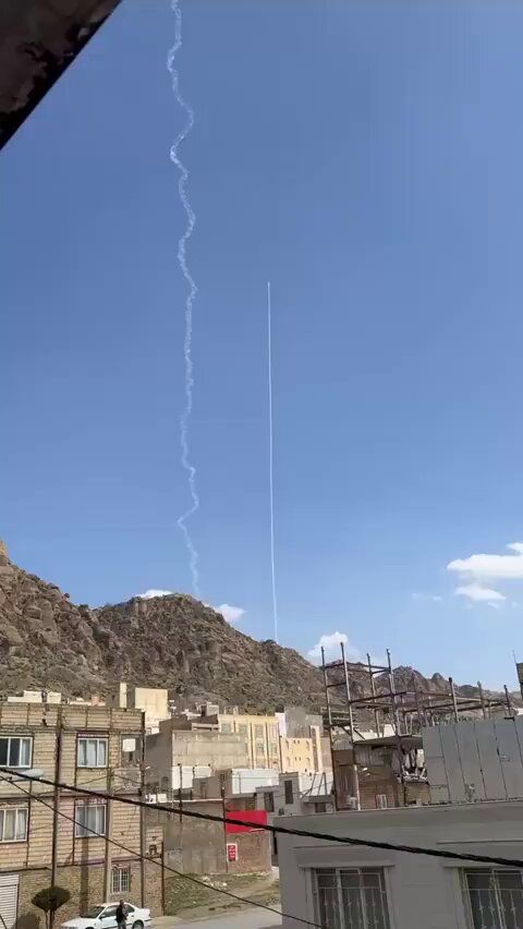 @Babak Taghvaee - The Crisis Watch: #Breaking: The #IRGC Aerospace Force had no time to deploy its ballistic missiles to separate launch sites and instead launched them directly from the Imam Ali ballistic missile base in #Khorramabad t