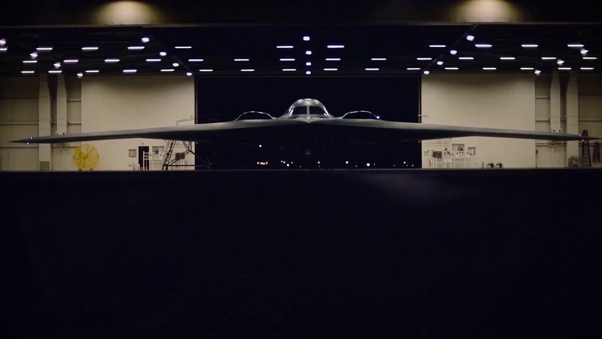 @Babak Taghvaee - The Crisis Watch: #Breaking: The #USAF just released footage of its B-2As conducting an airstrike against ballistic missile production sites of the #Iranian MODAFL in eastern #Tehran (Parchin) last night. Four B-2As to