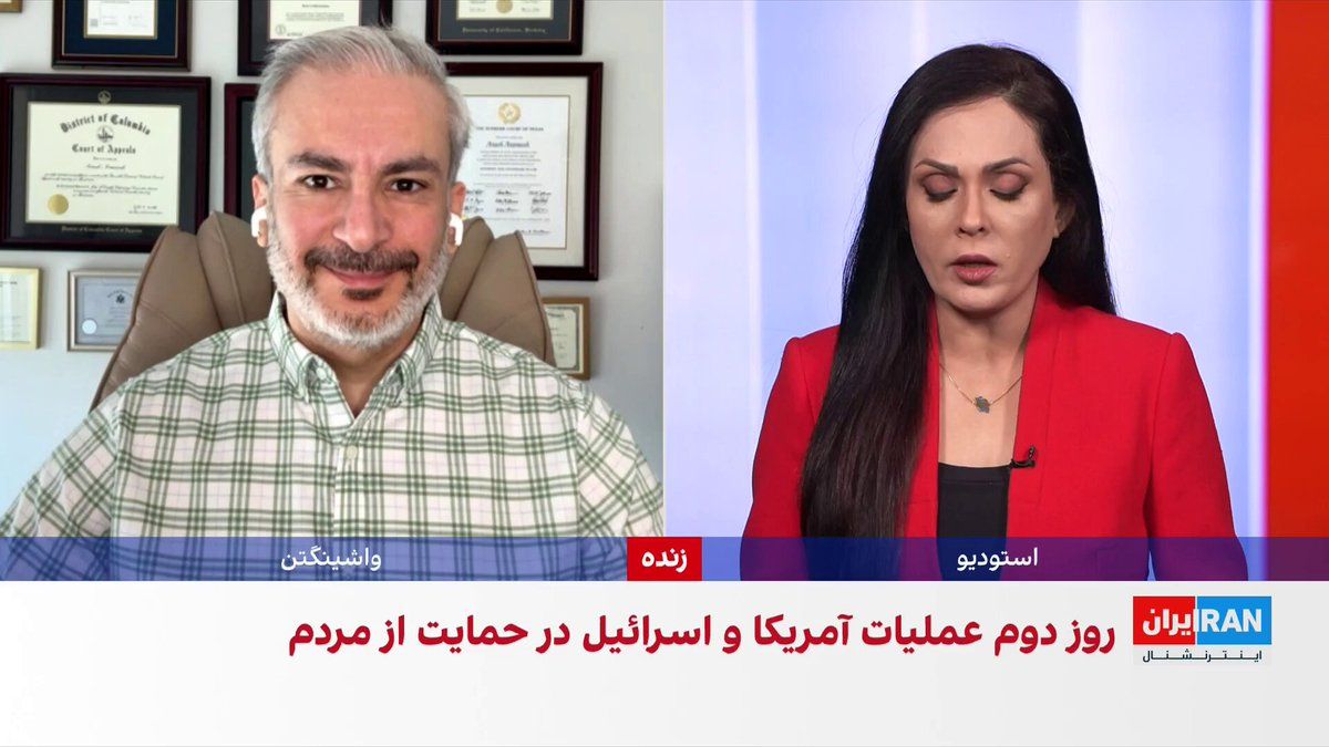 @ايران اينترنشنال: Donald Trump told The Atlantic one day after the killing of Ali Khamenei that Iran's new team of leaders had requested talks with him, and he had agreed to engage in these discussions. He added that m