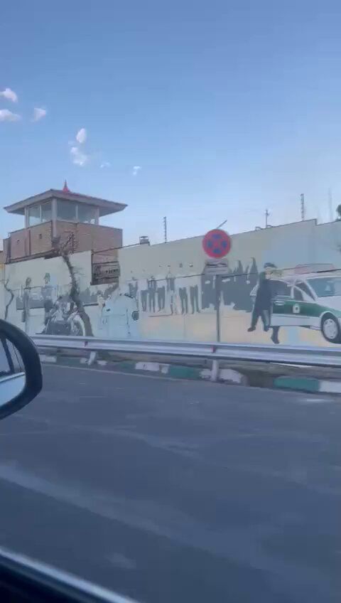 @Babak Taghvaee - The Crisis Watch: #Breaking: This is the aftermath of the #Israeli airstrike on the command post of the police force of the Islamic regime of #Iran in #Tehran. You can see that the Israelis did not leave any building i