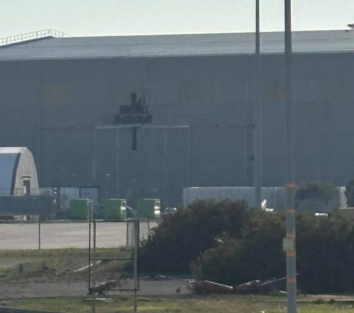 @Babak Taghvaee - The Crisis Watch: BREAKING: Unfortunately, the maintenance hangar of the 1st Detachment of the 9th Reconnaissance Wing of the USAF at RAF Akrotiri in Cyprus was hit by a one-way attack drone of the IRGC Aerospace Force