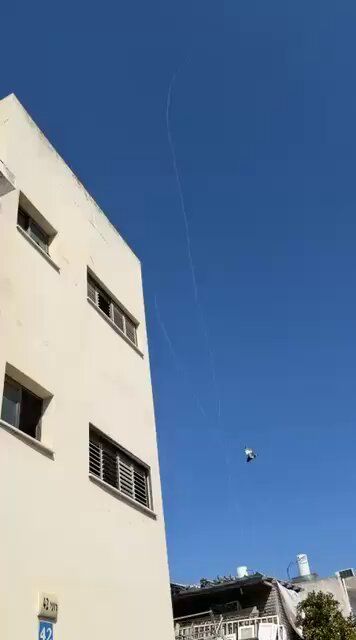 @Babak Taghvaee - The Crisis Watch: BREAKING: The IRGC Aerospace Force had its ballistic missile barrage against Tel Aviv, Israel, completely foiled thanks to the Arrow-2/3 anti-ballistic missile systems of the IDF and the THAAD system