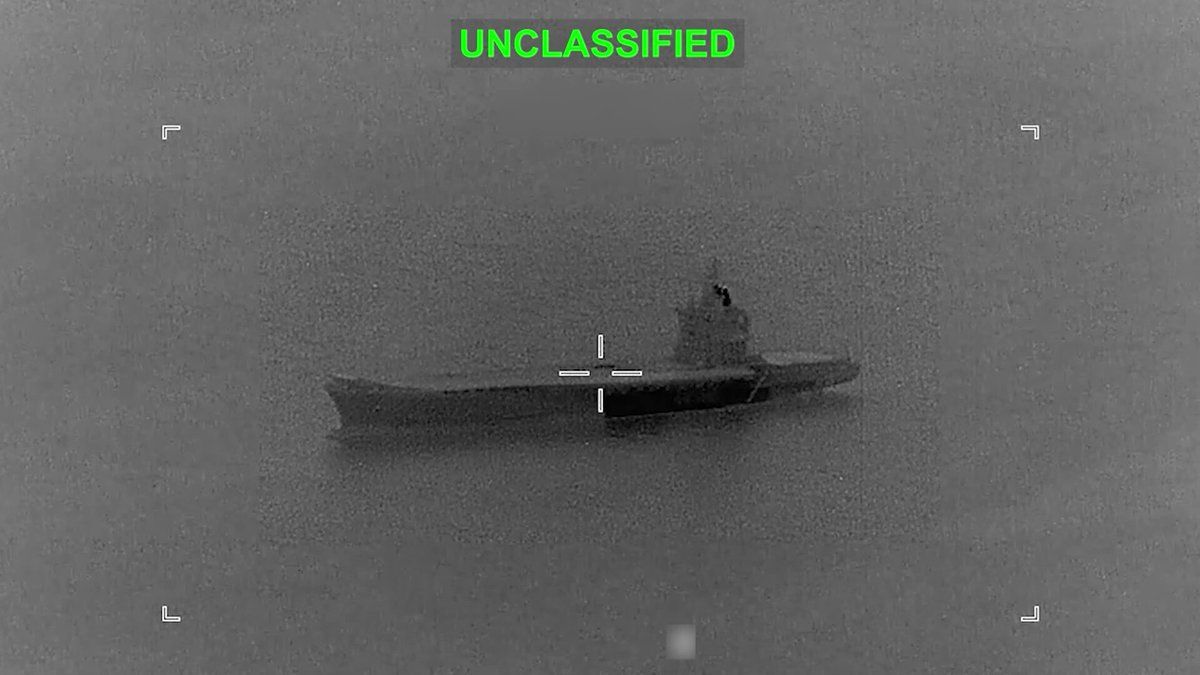 @Visegrád 24: CENTCOM published a video of the destruction of an Iranian drone carrier, IRIS Shahid Bagheri, roughly the size of a WWII aircraft carrier, which was struck and later caught fire.