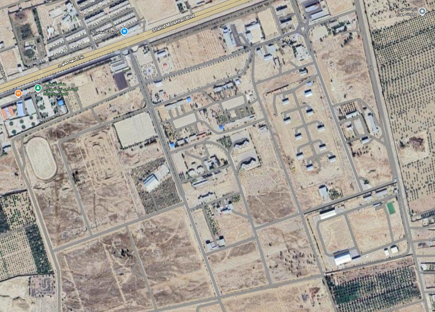 @Shin: NOW -
IRGC's 33rd Al-Mahdi Airborne Brigade Base was hit by 6 projectiles
Jahrom, #Fars Province, #Iran
(Map center: 28.5122, 53.6414)