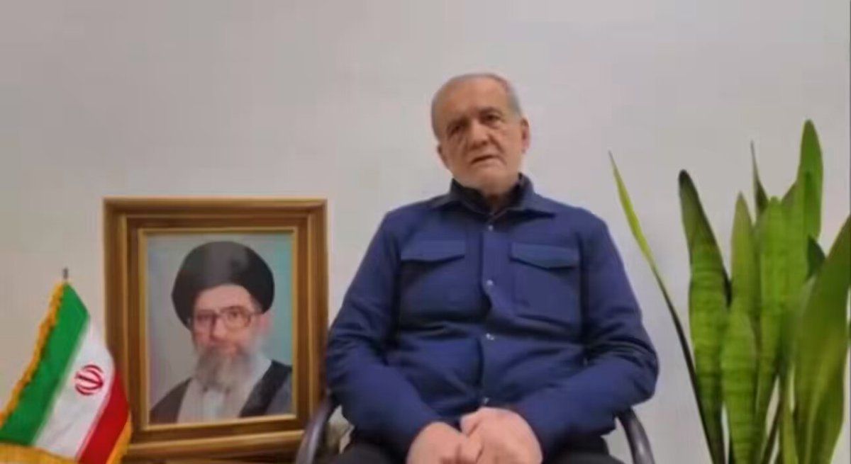 @Visegrád 24: BREAKING:
The President of the Islamic regime in Iran Masoud Pezeshkian has released a message in which he says there won’t be any more Iranian attacks on neighbouring states unless there are attacks