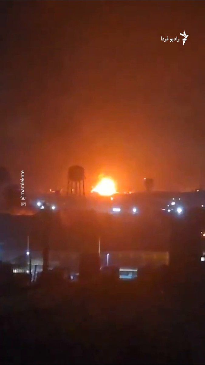 @RadioFarda|راديو فردا: The Israeli army announced on Saturday that it had targeted "16 Iranian aircraft" at Tehran's Mehrabad Airport. Earlier reports and images had emerged of intense airstrikes on the airport in the early