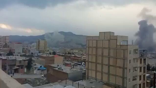 @🇮🇷LiveIranNews🇮🇱: 🚨🦀Heavy Blow to Suppression Centers in Khorramabad/Video received from Khorramabad at 5:30 PM on Sunday, March 7, shows several points affiliated with the terrorist Islamic Republic regime have been
