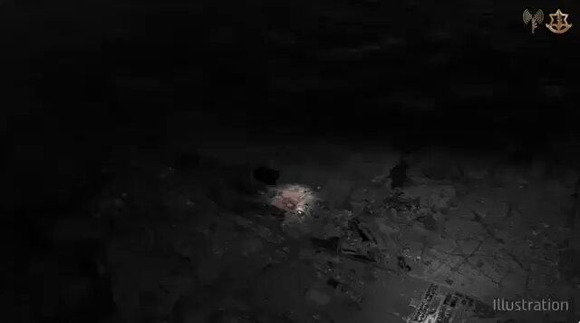 @Babak Taghvaee - The Crisis Watch: BREAKING: The IDF has released this infographic footage showing the inside of the underground section of the headquarters of the IRGC Aerospace Force. In the footage, the organization is mistakenly re