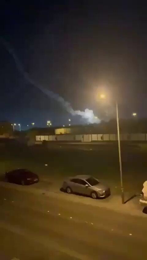 @Babak Taghvaee - The Crisis Watch: BREAKING: As a result of a malfunction of a MIM-104F surface-to-air missile belonging to a Patriot PAC-3 long-range air defense system of the U.S. Army, multiple residential buildings have been damage