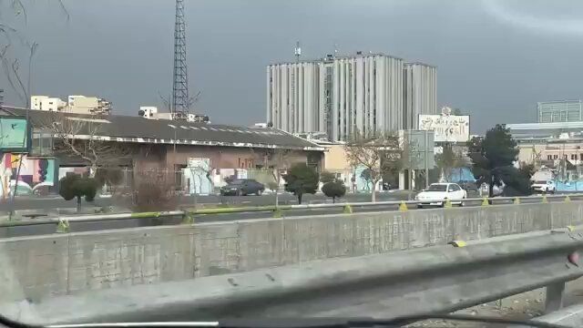 @Babak Taghvaee - The Crisis Watch: BREAKING: See what the Israeli airstrikes have done to the command post of the police force of the Islamic regime of Iran responsible for the western district of Tehran. This footage shows the destroy