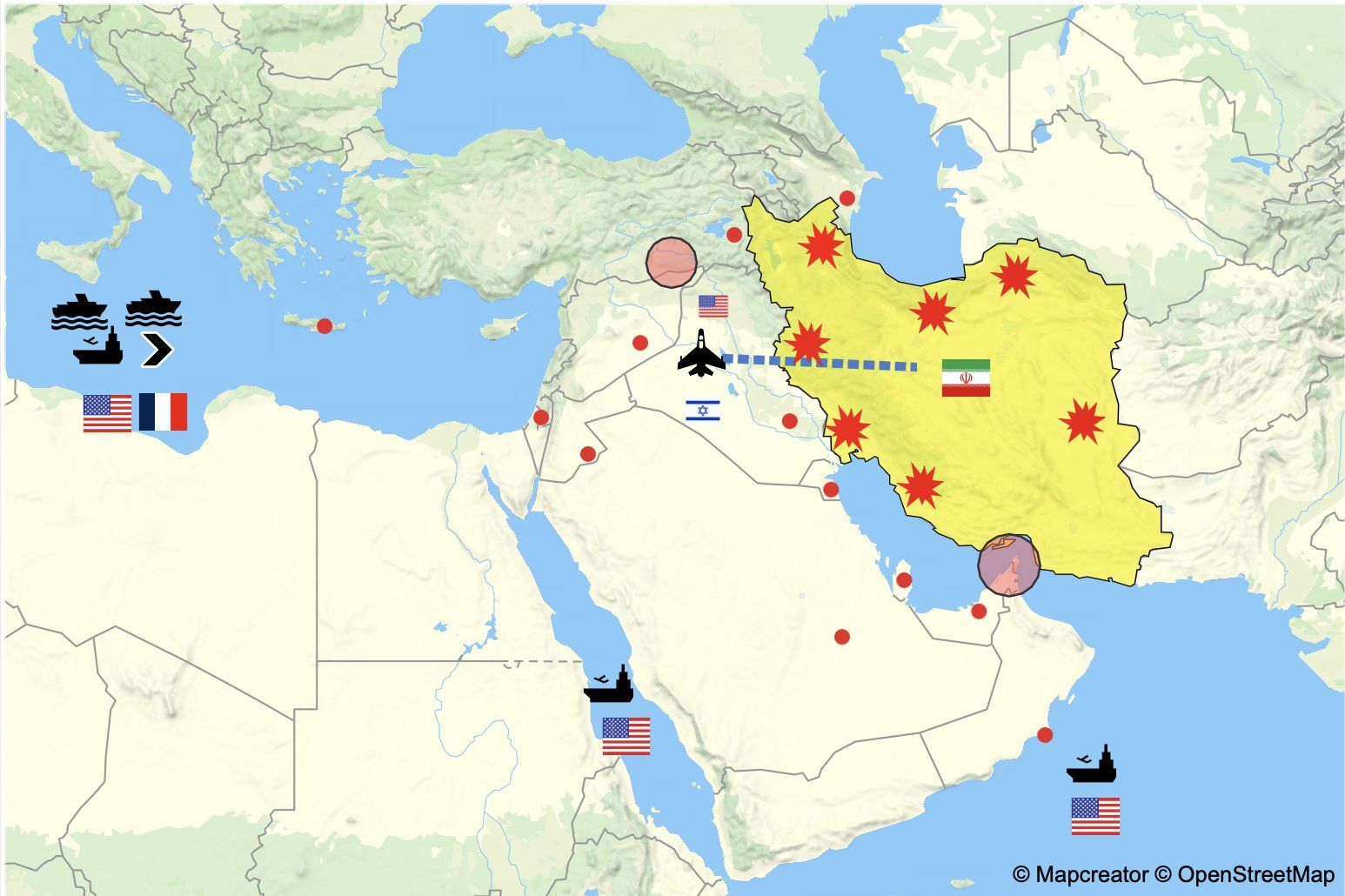 @WarMonitor🇺🇦🇬🇧: US-Iran Conflict Update 9/03/2026:
-Iran fired missiles at NATO member Turkey which was shot down by a US destroyer in the Eastern Mediterranean.
-US and Israeli airforce continue to target hundreds