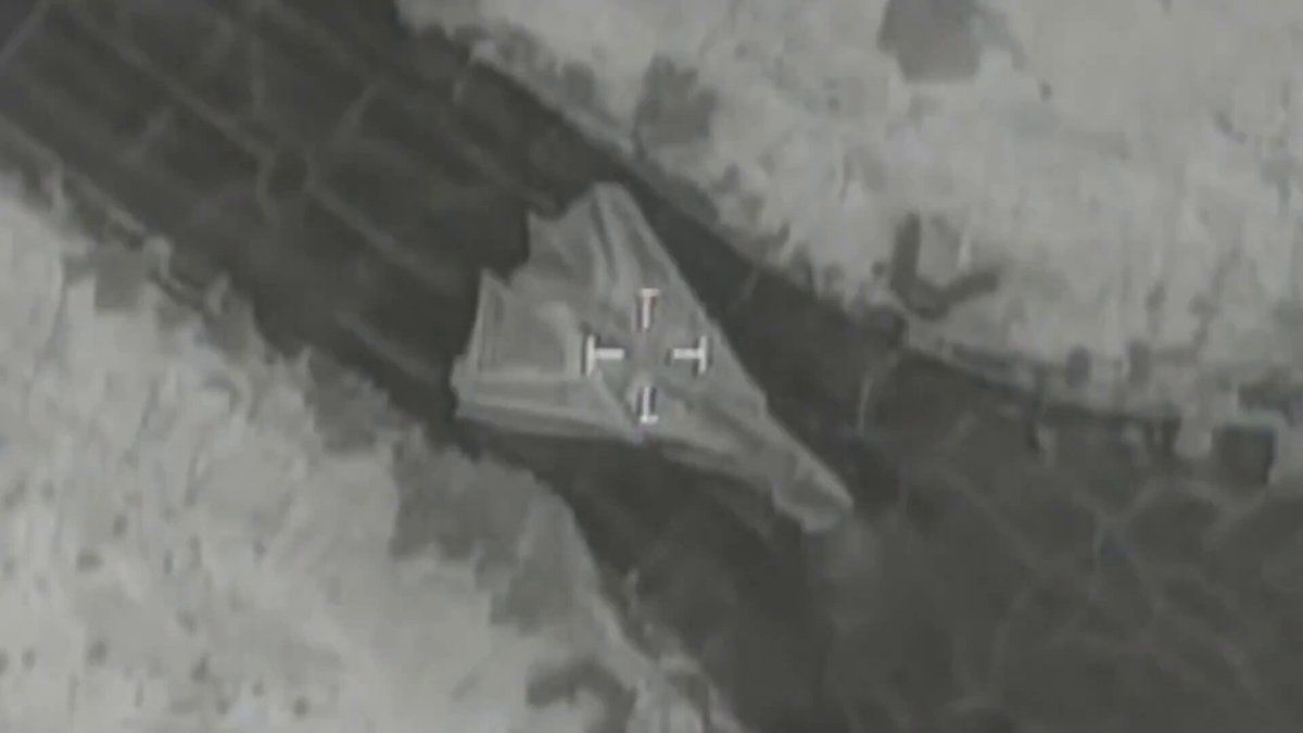 @Babak Taghvaee - The Crisis Watch: BREAKING: The IDF has released footage showing the destruction of a number of real (not replica) F-14A Tomcat fighter interceptors of the Iranian Air Force at the 8th Tactical Fighter Base in Isfahan.