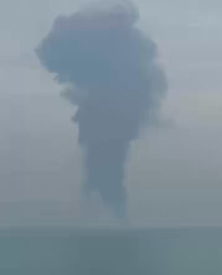 @Open Source Intel: A major explosion was reported near the Iranian port city of Bandar Abbas this morning, appearing to be another IRGC vessel struck.