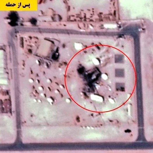 @Babak Taghvaee - The Crisis Watch: BREAKING: The IRGC Aerospace Force carried out a ballistic missile strike that successfully hit inside Al Udeid Air Base in Qatar, targeting satellite dishes, antenna systems, and satellite communicat