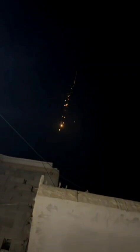 @Babak Taghvaee - The Crisis Watch: BREAKING: The IRGC Aerospace Force has just launched two Khorramshahr-3 intermediate-range ballistic missiles at Israel. Both missiles were equipped with internationally banned cluster munitions, whic