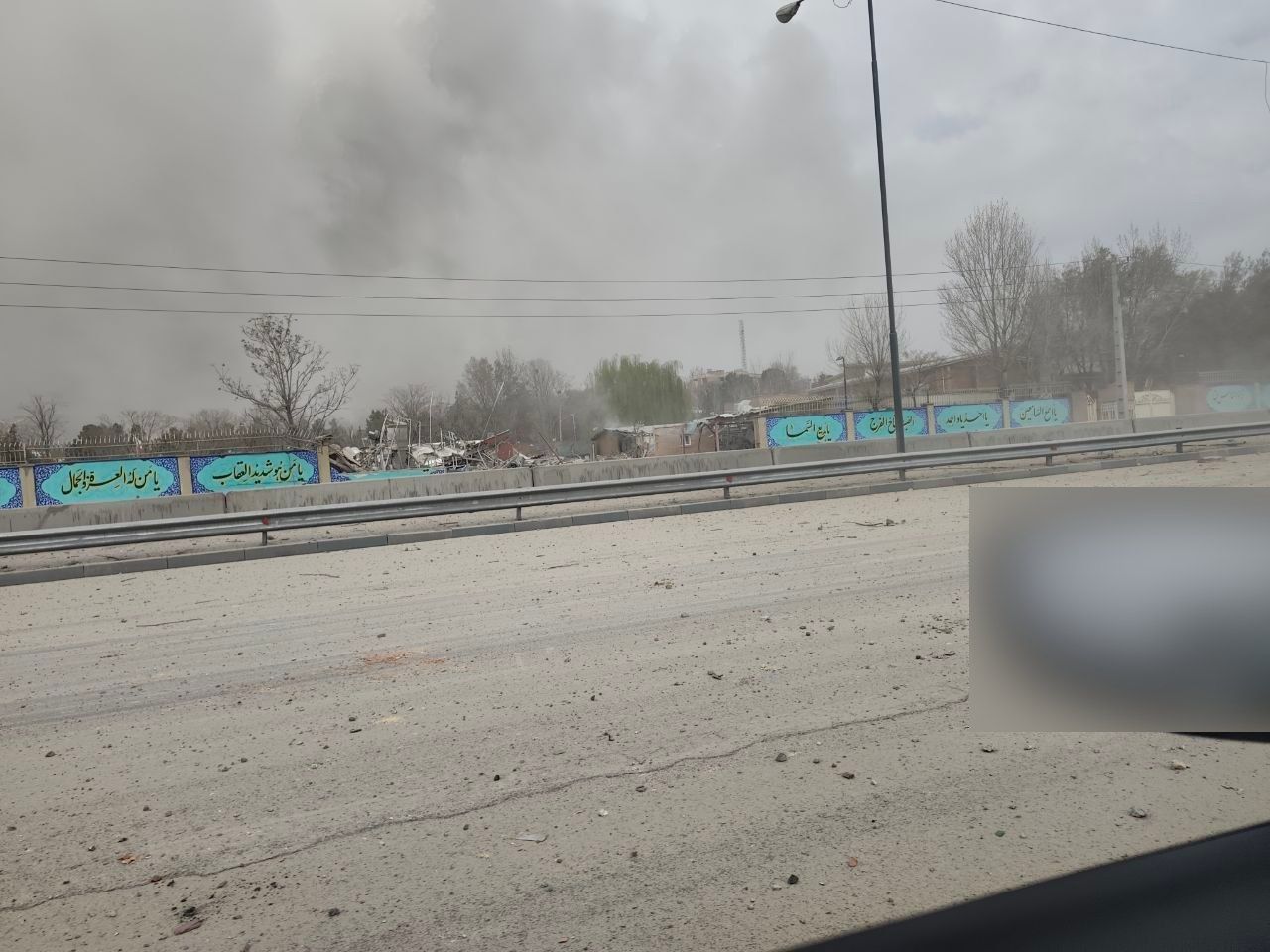 @Shin: 0955Z
IRGC's Imam Hossein University vicinity was targeted (Via @vahid)
Eastern Tehran, #Tehran Province, #Iran
Coords ~ 35.7511, 51.5819