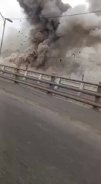 @Open Source Intel: IRGC, Basij bases struck in Ahvaz: Dozens of facilities belonging to the Basij, IRGC, police, and army have reportedly been destroyed.