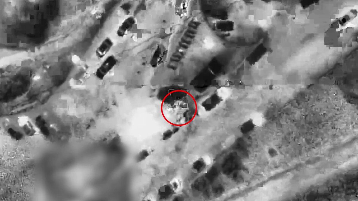 @Babak Taghvaee - The Crisis Watch: BREAKING: The Israeli Air Force just released new videos of its drone strikes against Basij militiamen of the IRGC terrorist organization who had set up roadblocks to scare and harass people in Tehran