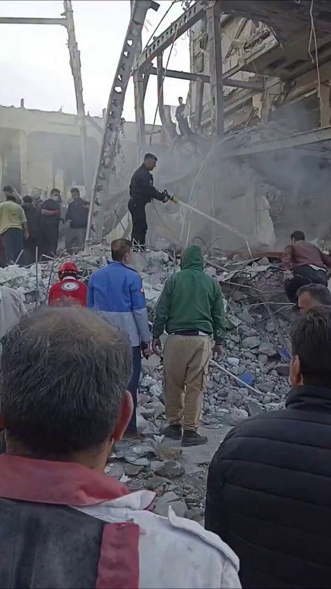@Babak Taghvaee - The Crisis Watch: BREAKING: Early this morning at 05:30 local time, in Eyvan County of Ilam Province, Iran, the Israeli Air Force conducted an airstrike against a residential building belonging to the family of one of