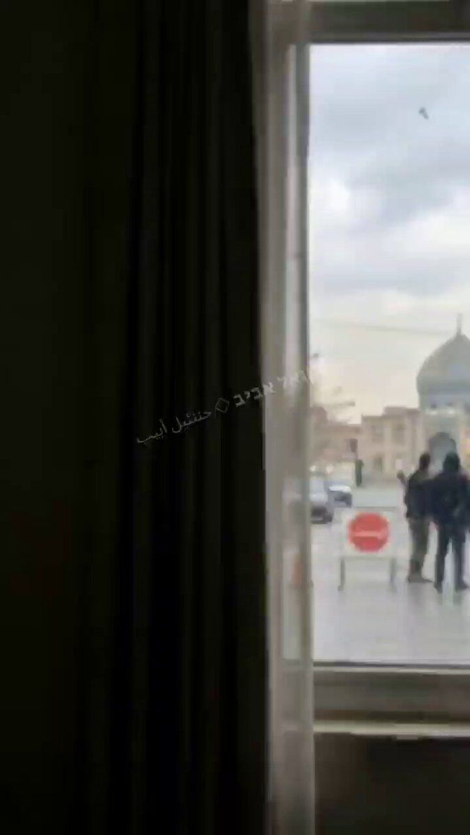 @Eli Afriat 🇮🇱: Another documentary in which Basij thugs can be seen looking to the sky for fear of a drone attack.
Their fear is evident. The method works on their consciousness and affects them.
