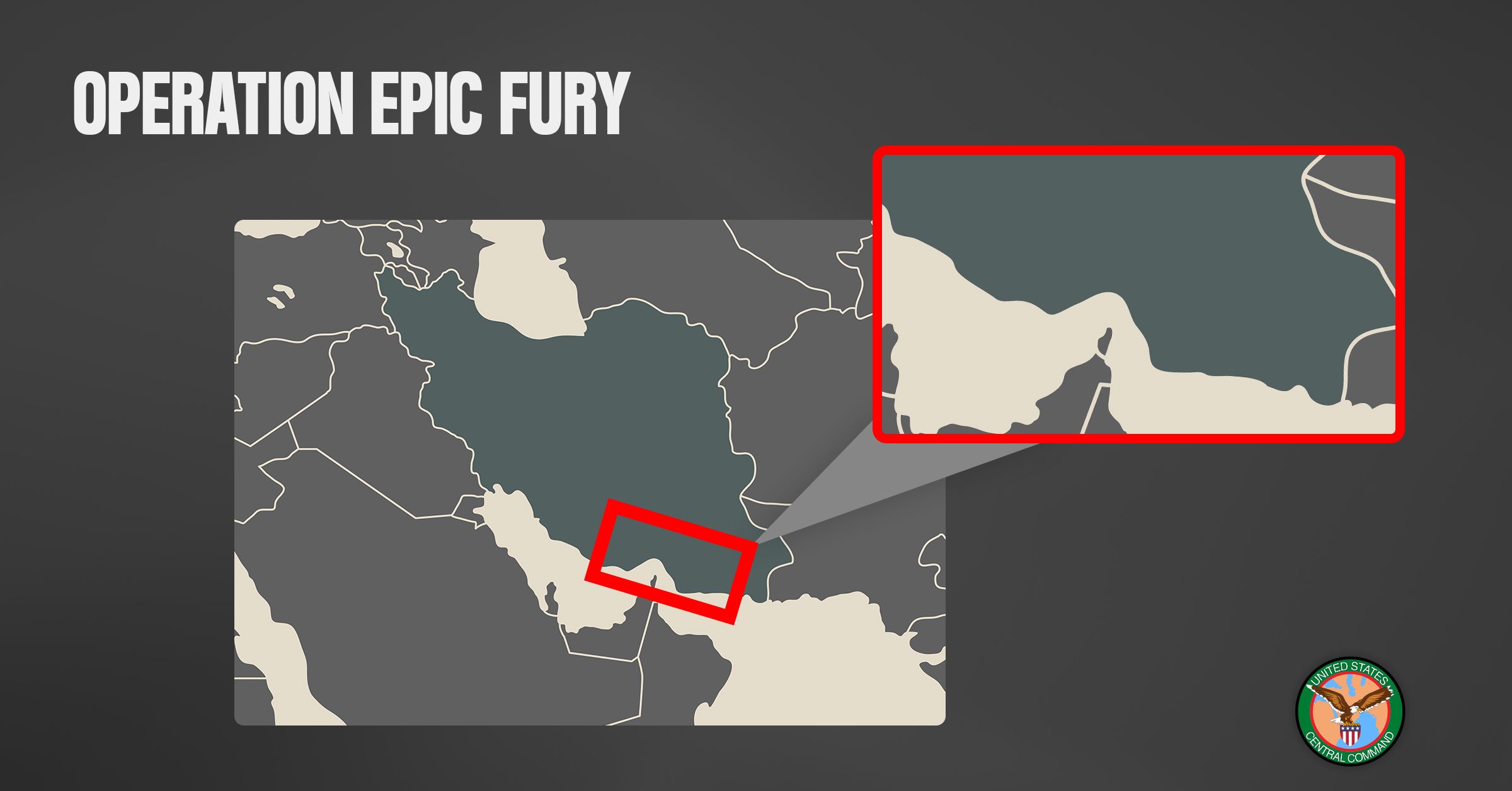 @U.S. Central Command: Hours ago, U.S. forces successfully employed multiple 5,000-pound deep penetrator munitions on hardened Iranian missile sites along Iran’s coastline near the Strait of Hormuz. The Iranian anti-ship cr