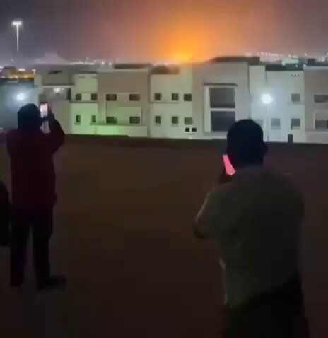 @Babak Taghvaee - The Crisis Watch: BREAKING: In response to the joint U.S.-Israeli airstrikes on Iran’s oil and gas facilities in Asaluyeh, the IRGC Aerospace Force has begun conducting missile and drone strikes against oil infrastruct