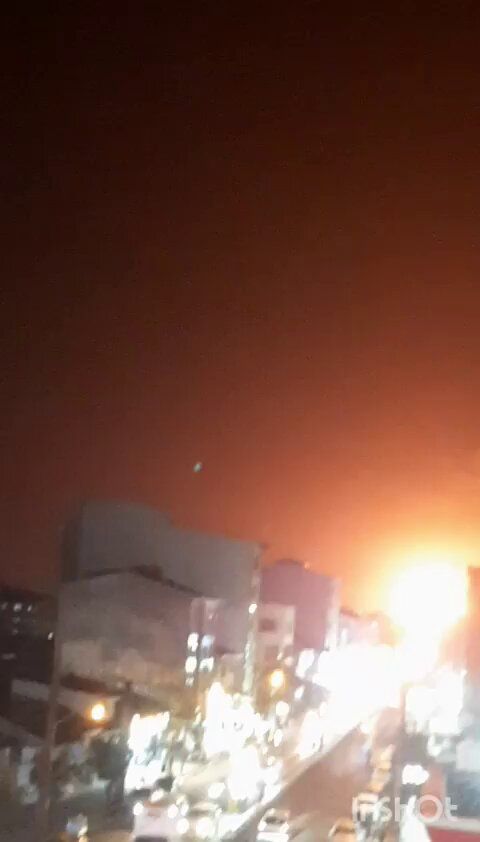 @Babak Taghvaee - The Crisis Watch: BREAKING: The Israeli Air Force is heavily targeting Anzali (Pahlavi) Port on the Caspian Sea in northern Iran. These videos show the moment Delilah cruise missiles launched by Israeli fighter jets ar