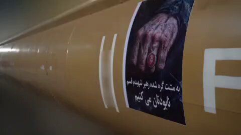 @Babak Taghvaee - The Crisis Watch: BREAKING: State media of the Islamic regime of Iran has just published this video showing the launch of three Sejjil-2 solid-propelled ballistic missiles, along with multiple Shahed-136 one-way attack