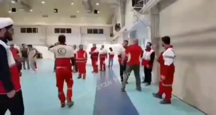 @Open Source Intel: Iranian opposition sources say Basij forces have seized Red Crescent stations, converting them into operational bases. They reportedly swapped military uniforms for Red Crescent gear, effectively maki