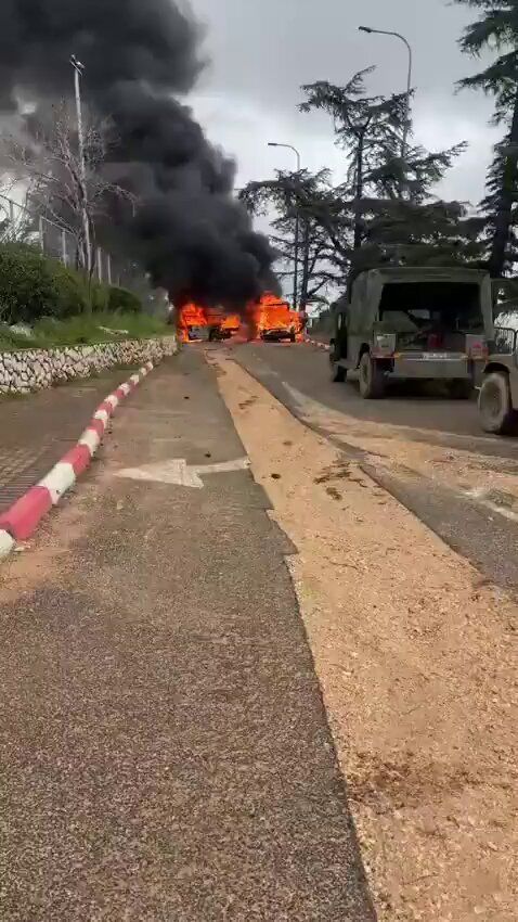 @Open Source Intel: One person was killed in a suspected anti-tank missile strike on the northern Israeli border community of Misgav Am, first responders said, while the Israeli military said it was investigating the app