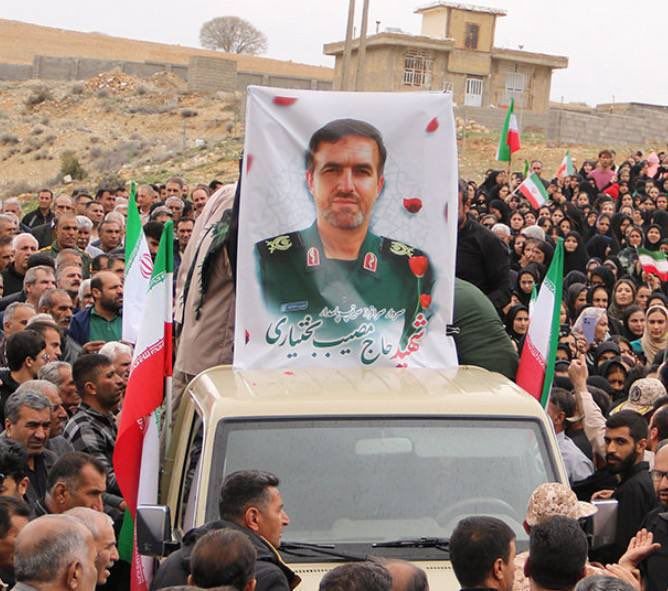 @🇮🇷LiveIranNews🇮🇱: 🚨Elimination of another regime suppression figure of the terrorist Islamic Republic in Bandar Abbas/Terrorist Masib Bakhtiari, one of the commanders of the First Naval Region of the terrorist IRGC gr