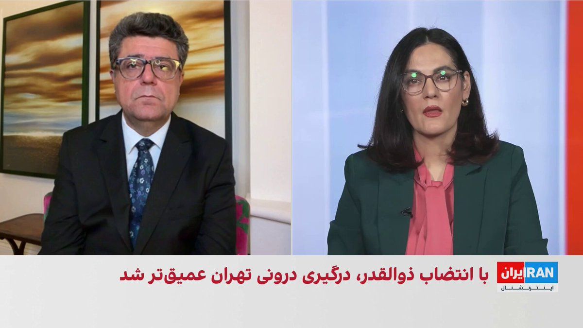@ايران اينترنشنال: According to reports received by Iran International, internal conflicts within the new leadership of the Islamic Republic have intensified following the appointment of Mohammad Bagher Zolghadr as Secr