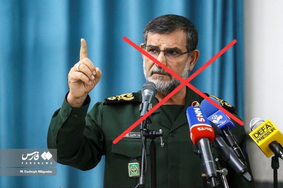@🇮🇷LiveIranNews🇮🇱: ⚡🇮🇱Israel's Firm Message in Persian After Eliminating IRGC Navy Commander/Israel issued a stark warning via an image and message: "We had warned you—do not raise a threatening finger at us," while s