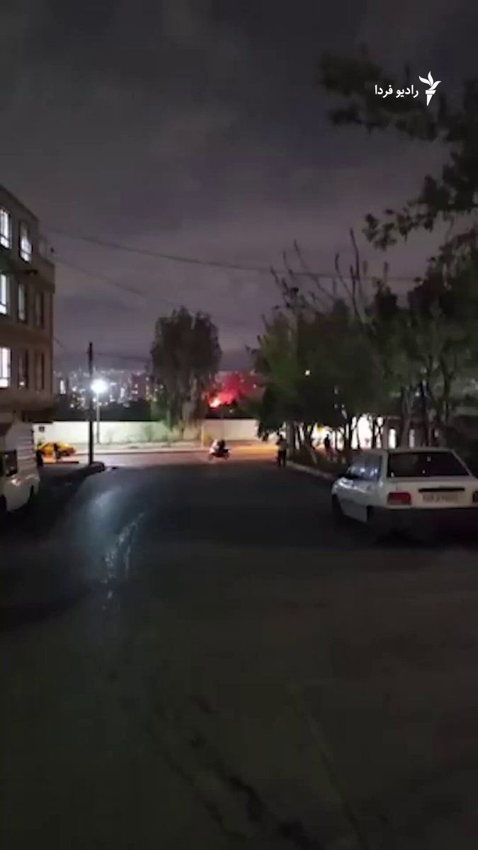 @RadioFarda|راديو فردا: Images published on the evening of Saturday, the eighth of Farvardin, show the remnants of an airstrike on points in Masudiyeh, Tehran.
In these images, a building that was the target of the attack a