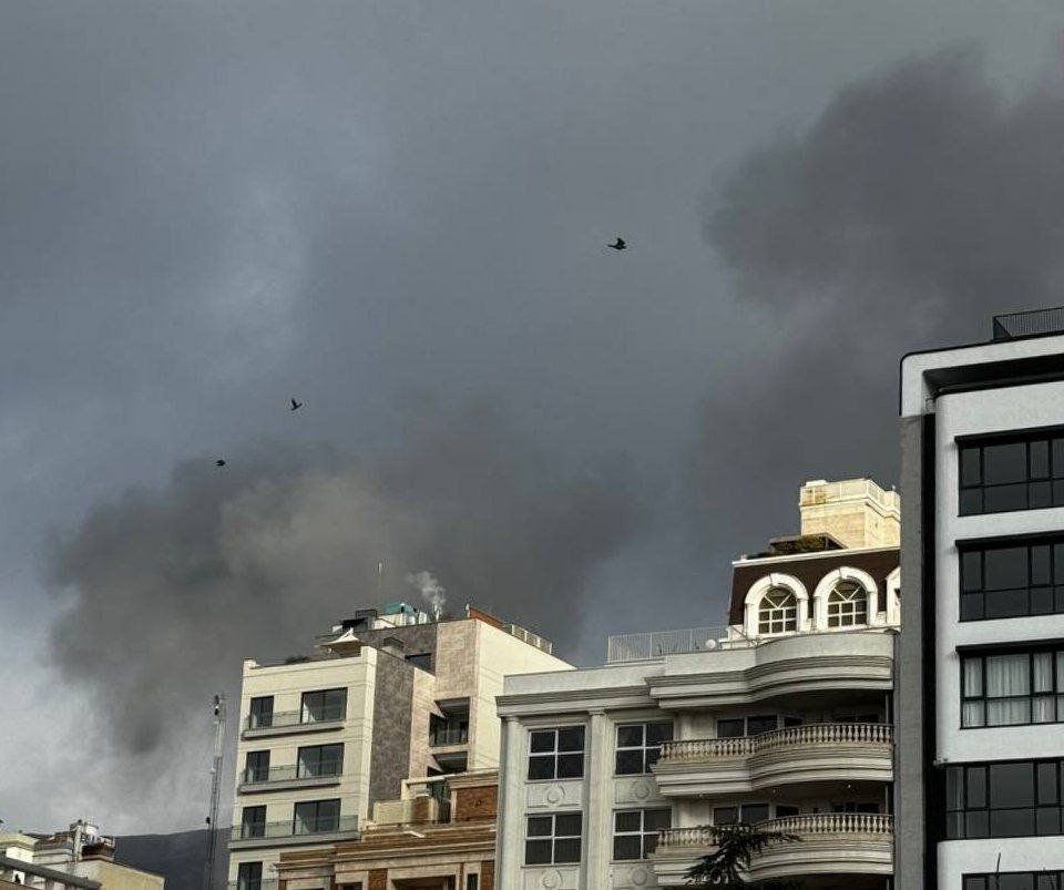 @مملکته: 📝 Tehran, Zafaraniyeh 7:20 AM two explosions
📝 Hit above Niazadeh. Probably hit Shahid Chamran Camp, which is a Basij camp. Because our windows shook