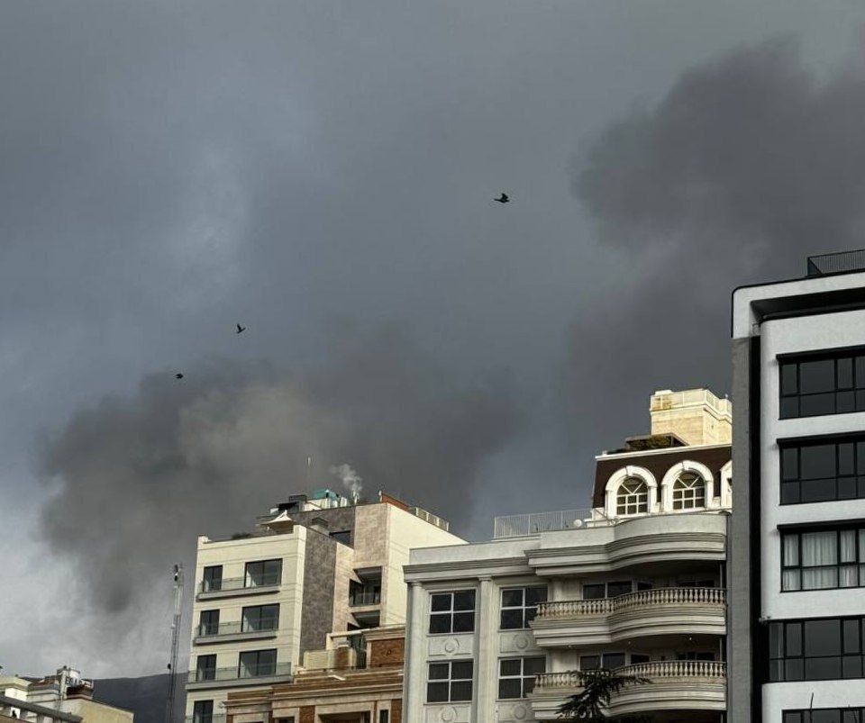 @Babak Taghvaee - The Crisis Watch: BREAKING: At 07:20 local time, two explosions were reported in Zaferaniyeh, Tehran, as the Israeli Air Force targeted an area above Niyazadeh, likely the Shahid Chamran camp, a Basij facility. The bla