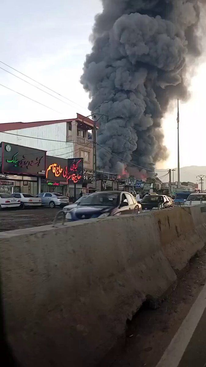 @Open Source Intel: WATCH 🔴
Direct hit on IRGC-linked infrastructure.
The headquarters of Kala, an Iranian company tied to the IRGC, has been destroyed.