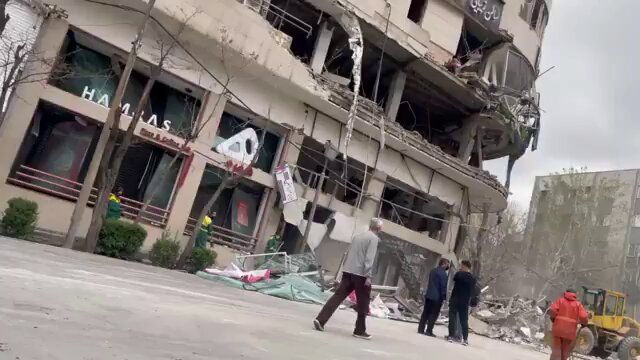 @Babak Taghvaee - The Crisis Watch: BREAKING: The IDF punished Qatar's Propagandists in Iran! At around 09:00 local time today, the office building of Qatar’s Al Araby TV in Heravi Square, Tehran, was struck during an Israeli airstrike.