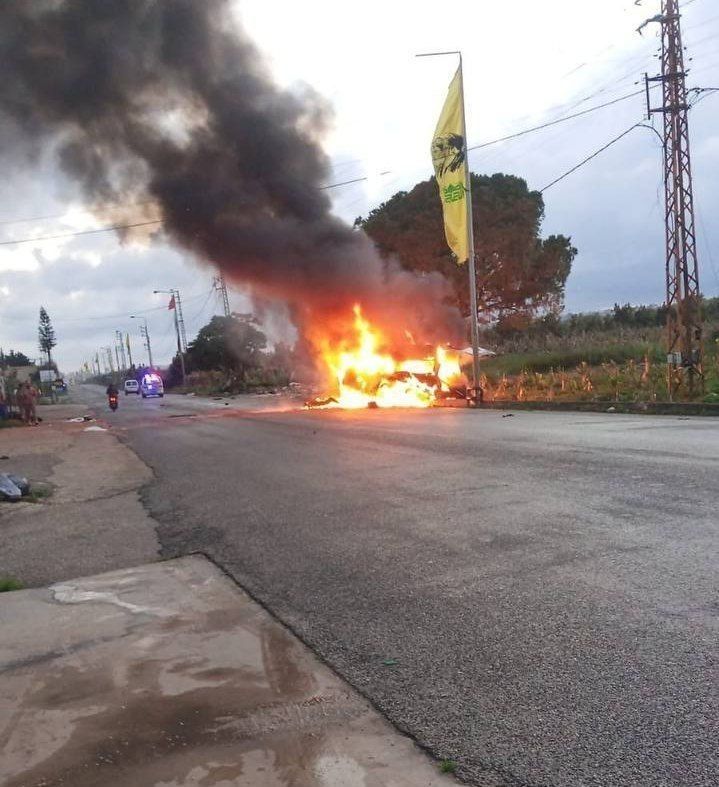 @Visegrád 24: The IDF continues to strike Hezbollah in Lebanon
This morning, terrorist targets were attacked in southern Lebanon. 4 targeted airstrikes so far on:
- A motorcycle by a drone in Kfardounine, Bint Jb