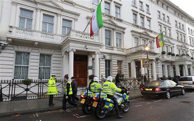 @𝐍𝐢𝐨𝐡 𝐁𝐞𝐫𝐠 🇮🇷 ✡︎: Iranian regime embassies all over the world are calling on their supporters to "sacrifice their lives" for the IRGC and get themselves killed fighting America and Israel.
They are occupied terrorist