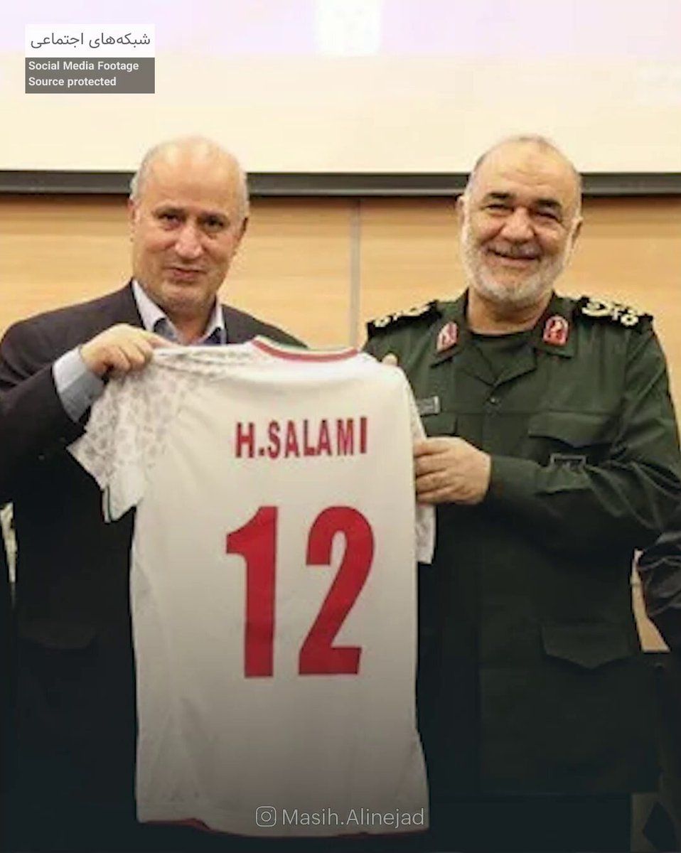 @Masih Alinejad 🏳️: Iran football chief expelled from Canada in airport showdown over IRGC ties!
I welcome the deportation of Mehdi Taj from Canada sends alongside millions of Iranians because we are united against spo