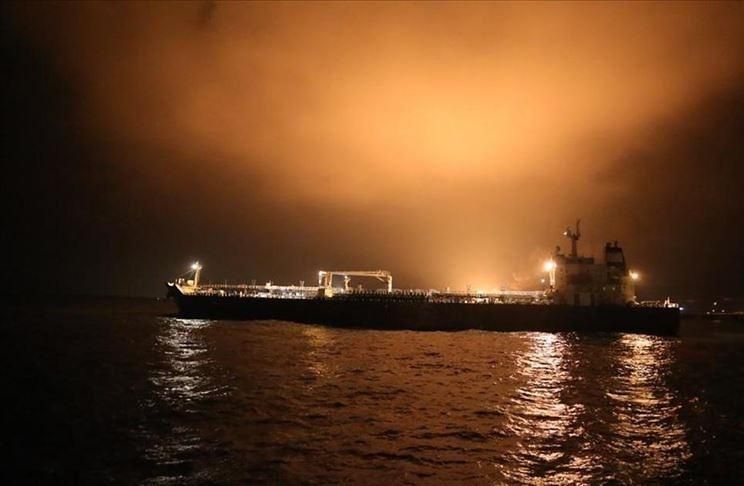 @🇮🇷LiveIranNews🇮🇱: ⚡🇬🇧🇦🇪🦀اصابت مهمات به یک نفتکش در تنگه هرمز در سایه ناامنیهای ناشی از رژیم تروریستی جمهوری اسلامی/سازمان تجارت دریایی بریتانیا اعلام کرد یک نفتکش در تنگه هرمز در نزدیکی سواحل امارات متحده عربی هد