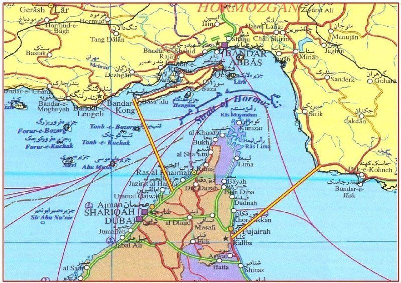 @Open Source Intel: The IRGC has released new maps outlining the zones it claims to control in the Strait of Hormuz