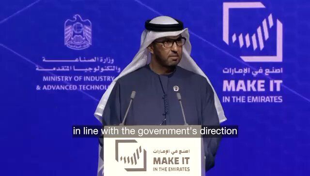 @Visegrád 24: 🇦🇪 Interesting speech by the UAE’s Minister of Industry and Advanced Technology, Dr. Sultan Ahmed Al Jaber at the Make it in Emirates (MIITE) conference.
He spoke on several topics, including how t