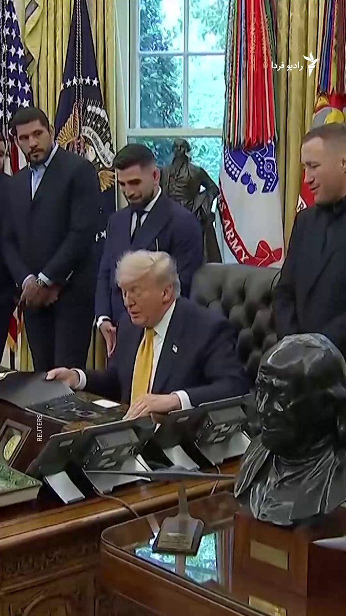 @RadioFarda|راديو فردا: Donald Trump, President of the United States, said on Wednesday evening that after "very good discussions" over the past 24 hours, reaching an agreement with Iran to end the war is "very likely."
Tru
