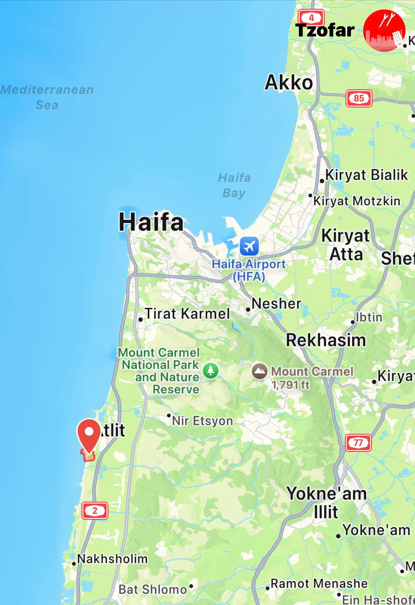هشدار مهمانیتی راکتی در غرب حیفا: دورترین هشدار مهمانیتی راکتی پس از سیمای پایان جنگ در黎巴嫩以来最远的火箭警报