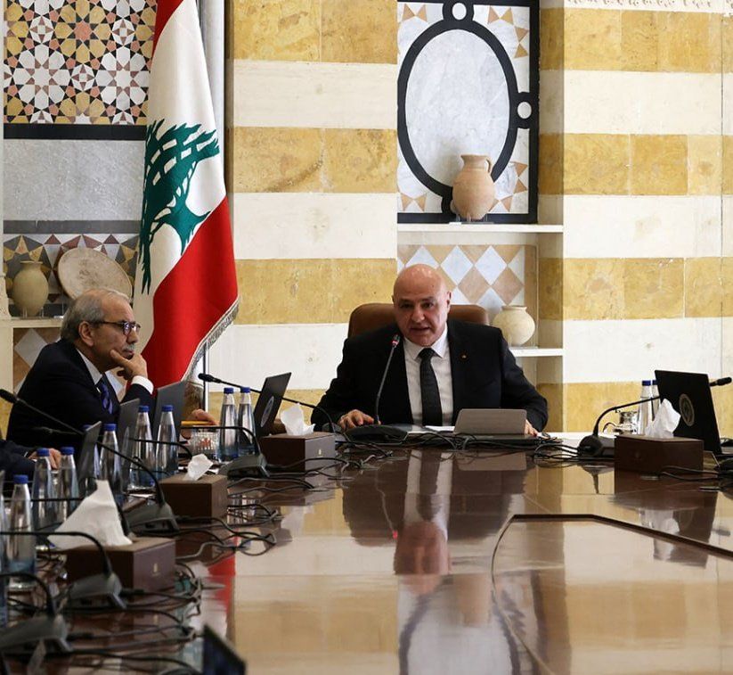 @✡︎𝐋𝐢𝐯𝐞𝐈𝐫𝐚𝐧𝐍𝐞𝐰𝐬🇮🇷🇮🇱: ⚡🇱🇧🇺🇳🦀لبنان در اقدامی بیسابقه علیه رژیم تروریستی جمهوری اسلامی و گروهک تروریستی سپاه پاسداران به شورای امنیت سازمان ملل شکایت کرد./دولت لبنان این شکایت را با اتهام «دخالت در امور داخلی لبنان» و