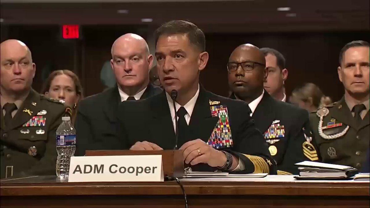 ادمیرال براد کوپر، رئیس CENTCOM: "توانآموزهای ایران به شدت تضعیف شدهاند. اگر بر اساس تجربه شخصی خود صحبت کنم، در ۱۰۰ مرور از طرح هرمز، معمولاً...