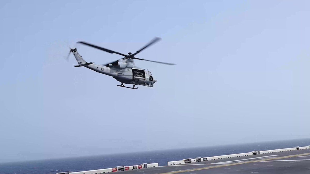 @U.S. Central Command: Earlier today in the Gulf of Oman, U.S. Marines from the 31st Marine Expeditionary Unit boarded M/T Celestial Sea, an Iranian-flagged commercial oil tanker suspected of attempting to violate the U.S.